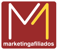 Ir a página principal. Logotipo marketing afiliados